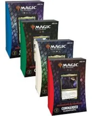 Adventures in the Forgotten Realms Commander Decks Set of 4