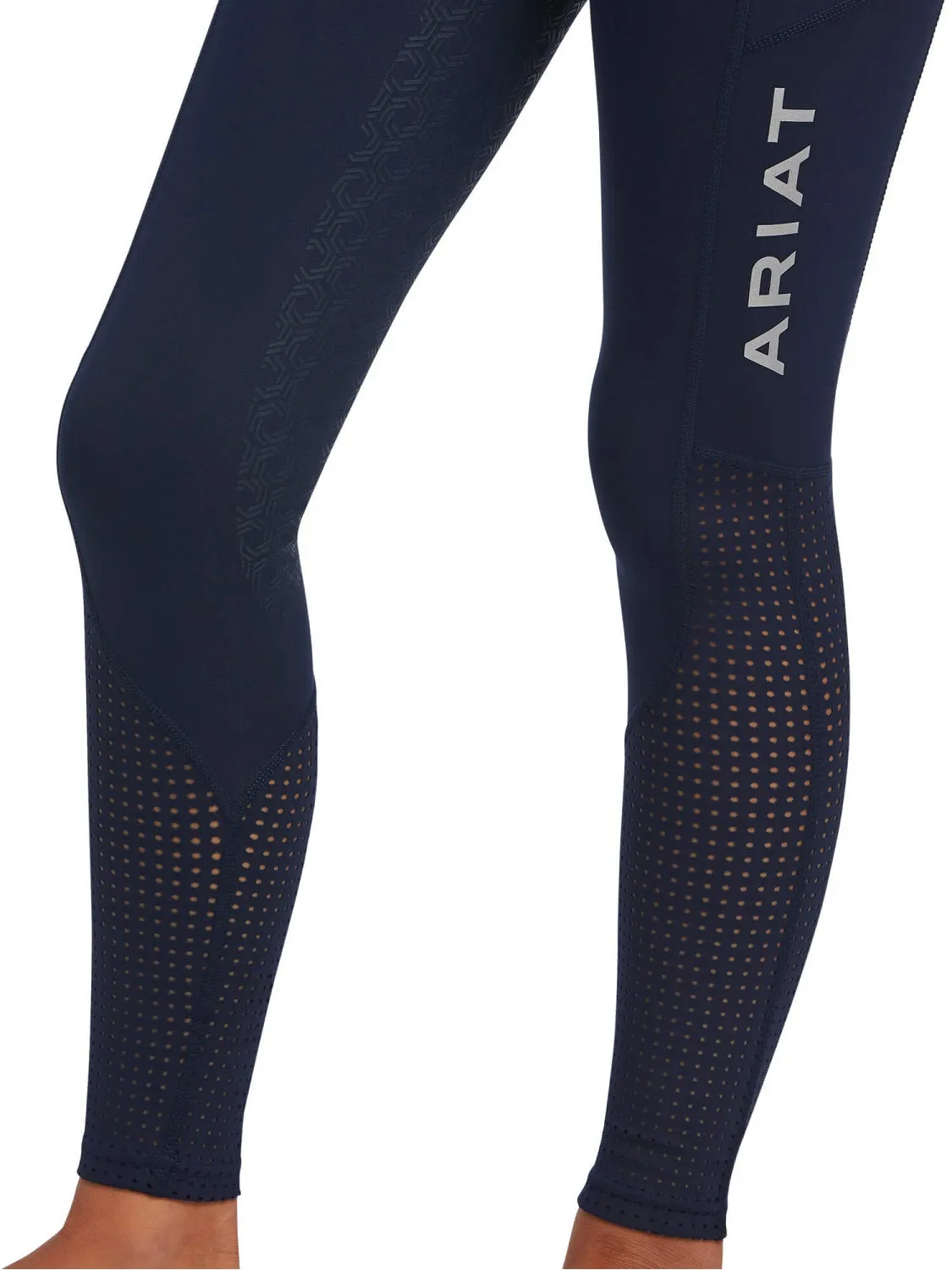 ARIAT Kids Eos Full Seat Riding Tights - Navy