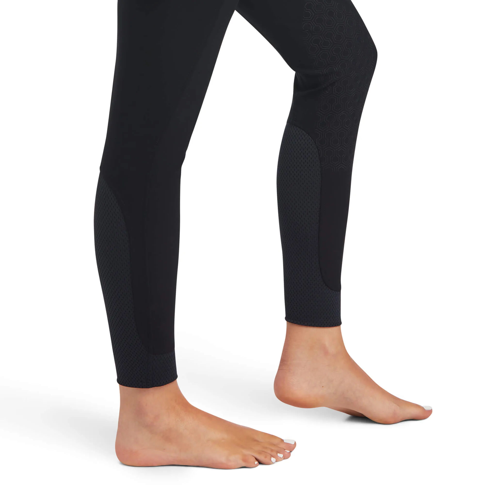 ARIAT Tri Factor Grip Full Seat Breeches – Womens -  Black