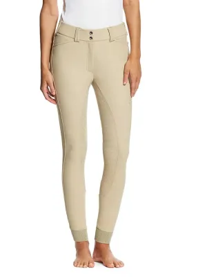 ARIAT Tri Factor Grip Full Seat Breeches – Womens - Tan