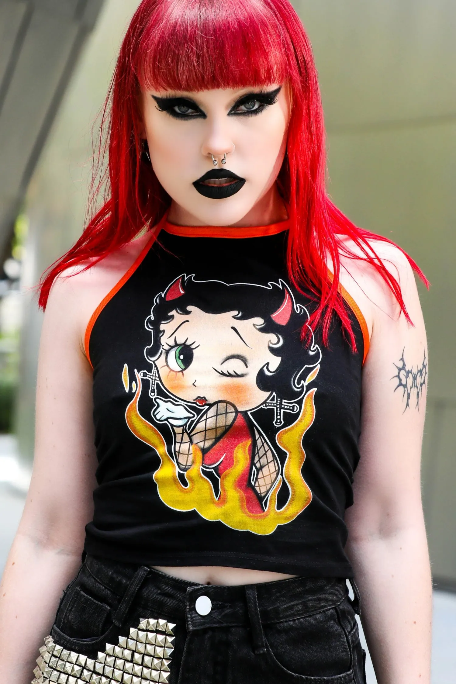 Betty Boop Halter Top