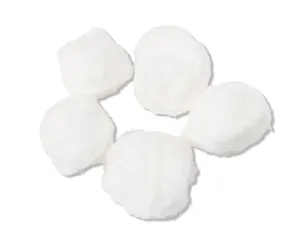 BIOSEAL COTTON BALLS. COTTON BALL, MEDIUM, 5/PK, 100 PK/CS. , CASE