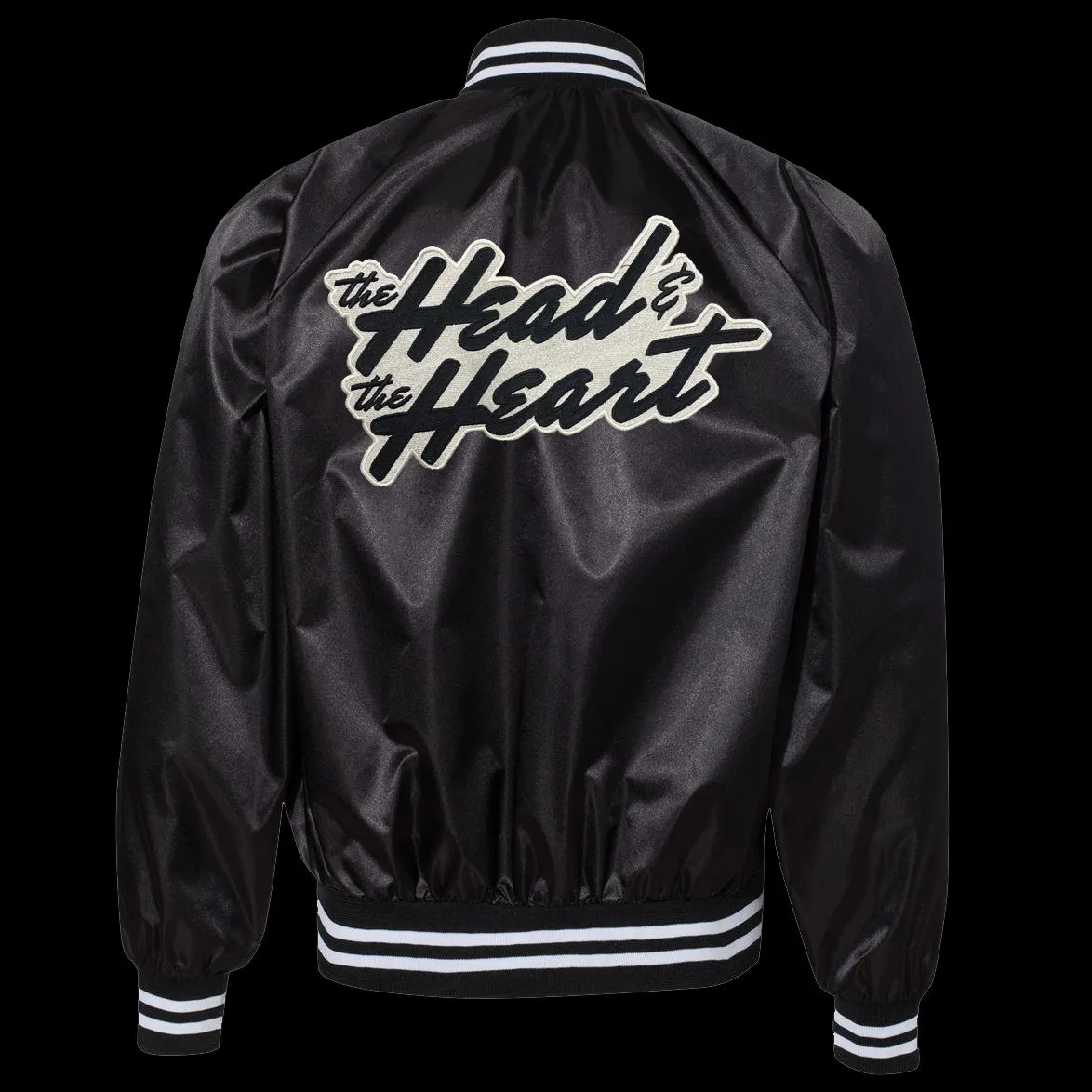 Black Satin Jacket - Signs of Light Era