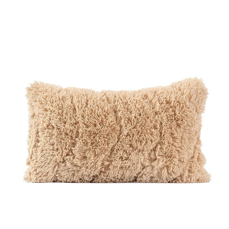 Camel Color Plush Pillow