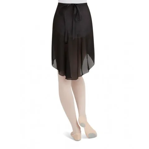 CAPEZIO N276 GEORGETTE LONG WRAP SKIRT