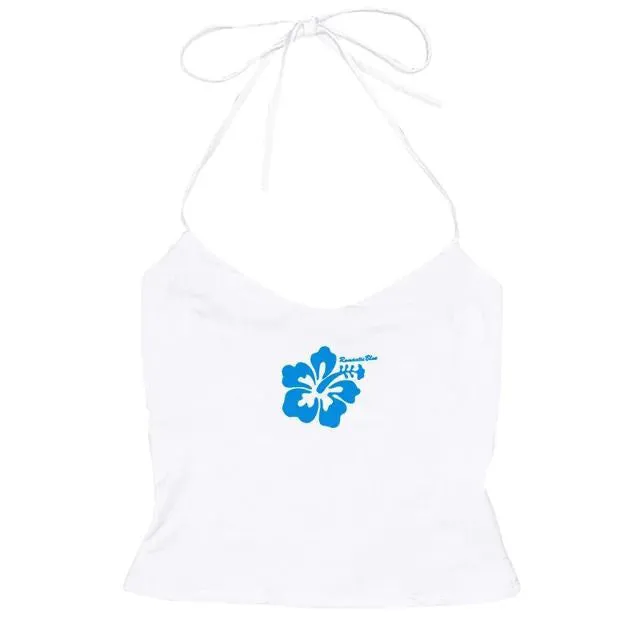 Coconut Girl Aesthetic Halter Top