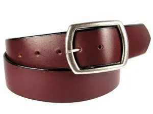 Cognac Latigo Wide Leather Belt