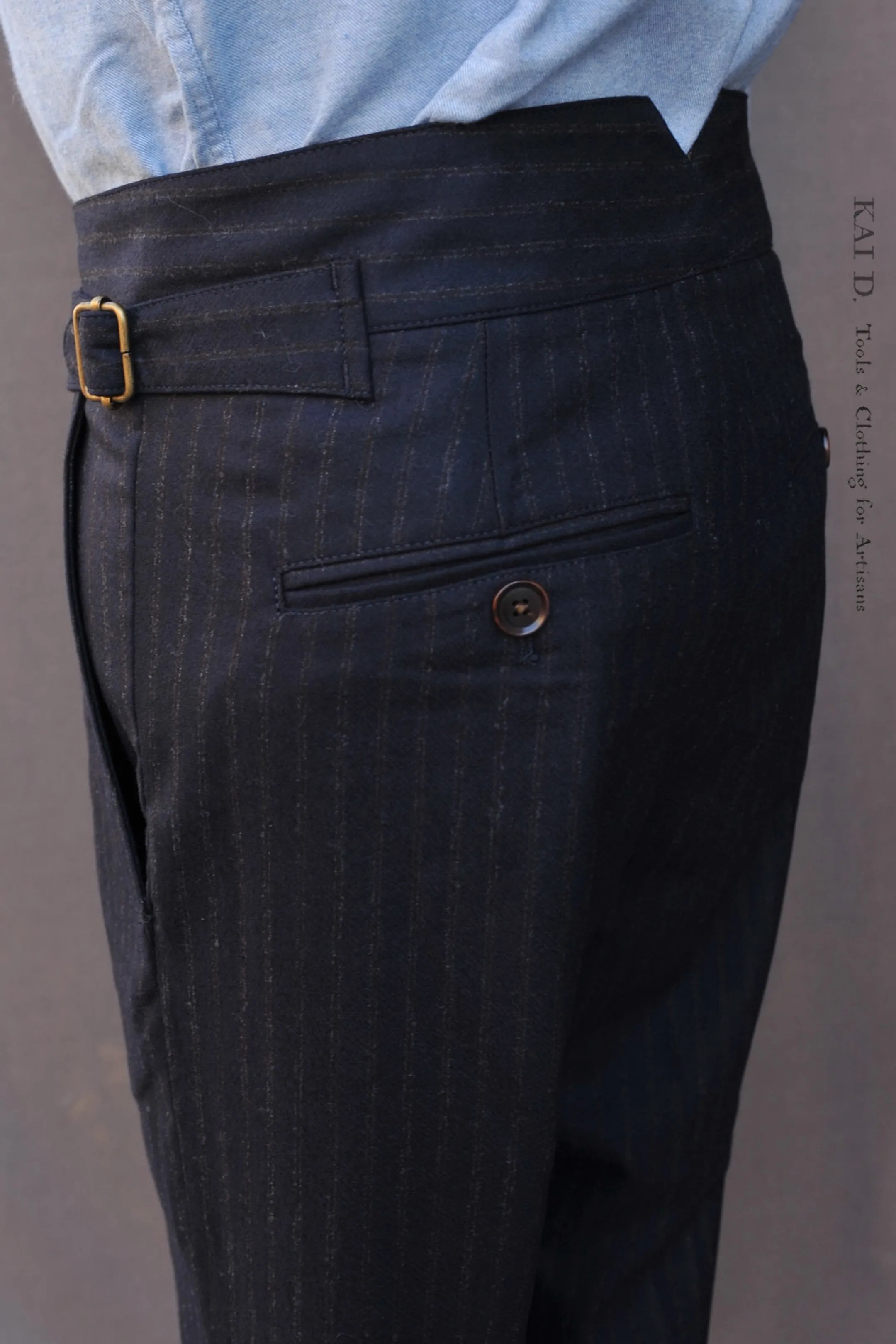 Cooper Pants - British Navy Wool - 32, 34, 36