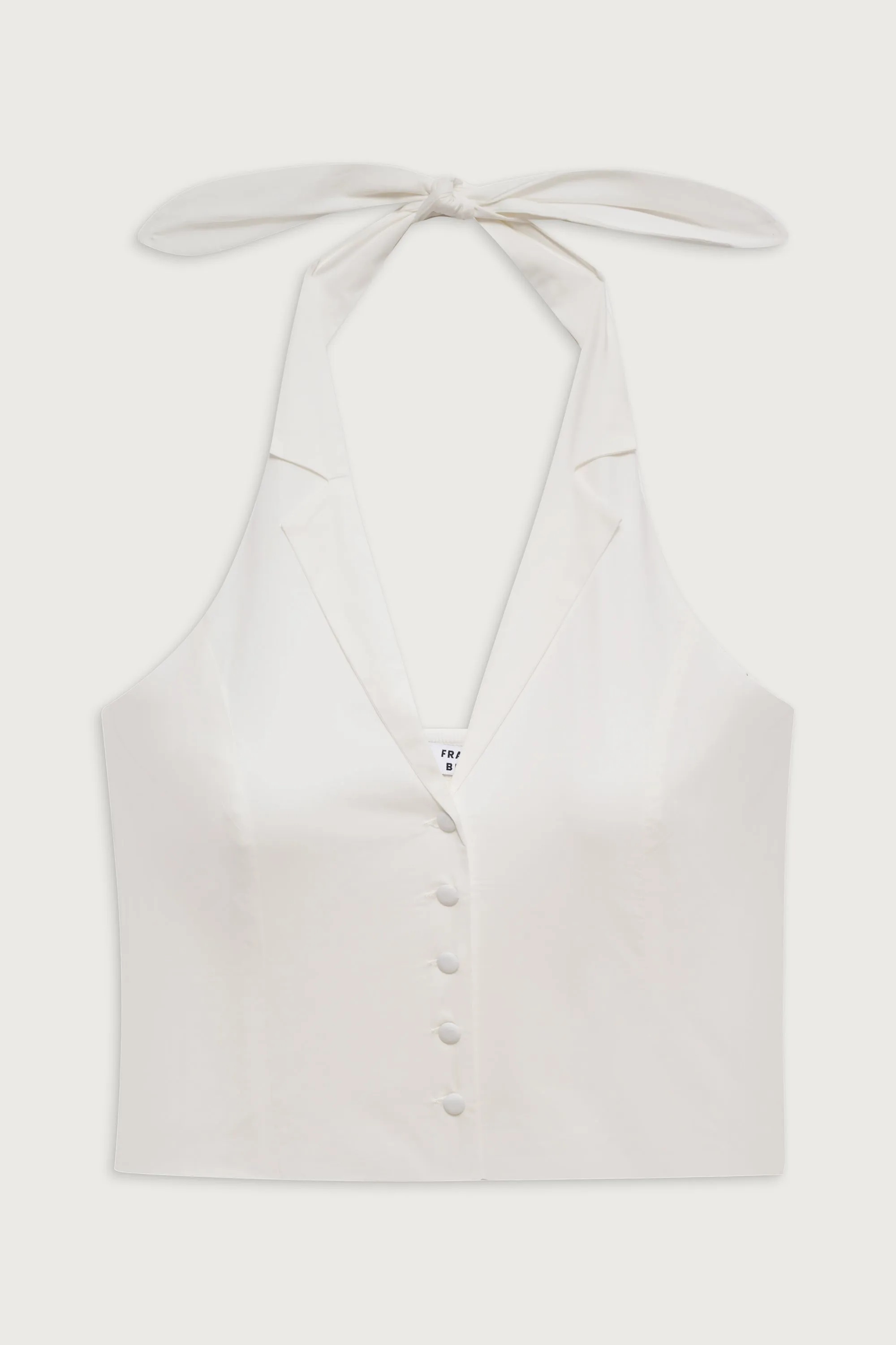 Cottage Halter Top - White