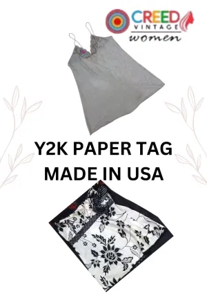 CR2707 Y2K Paper Tag Made In USA Blouses - 7 Pcs