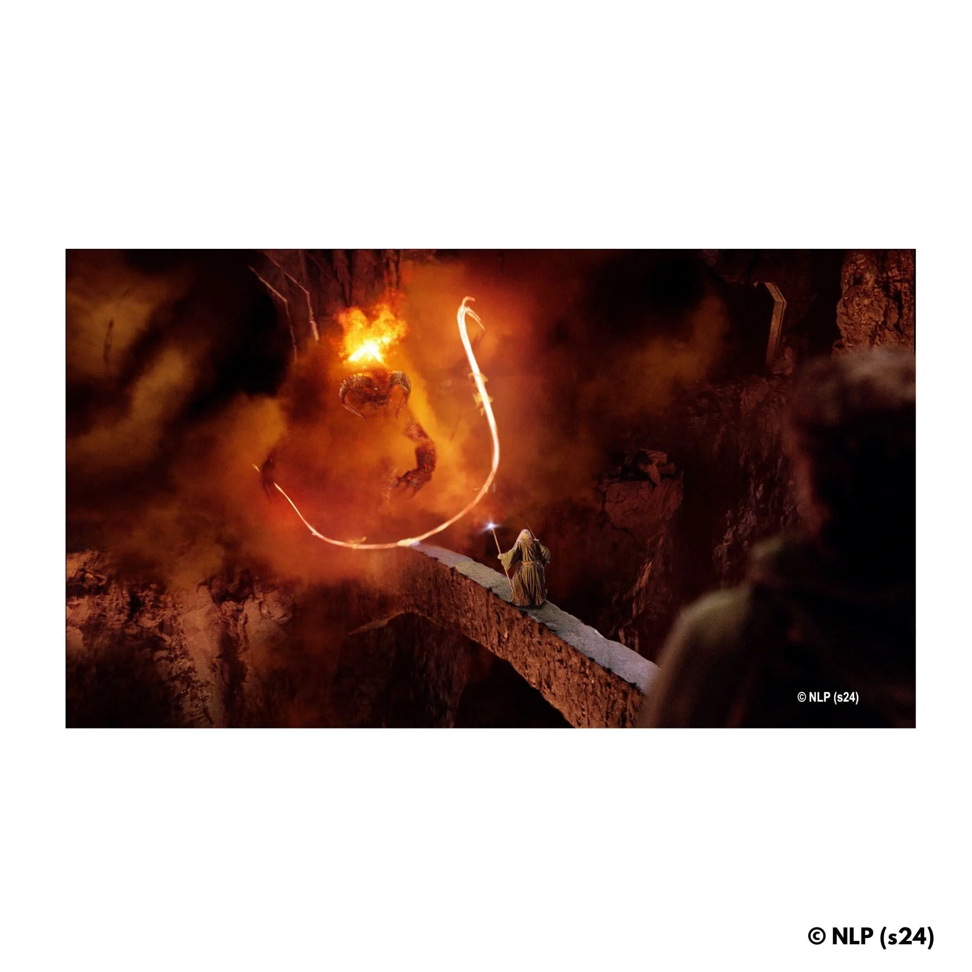 Gandalf’s Final Stand Against Balrog - Wooden Jigsaw Puzzle