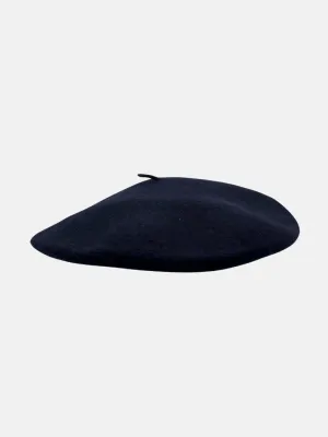 Gaucho Beret - Navy Wool