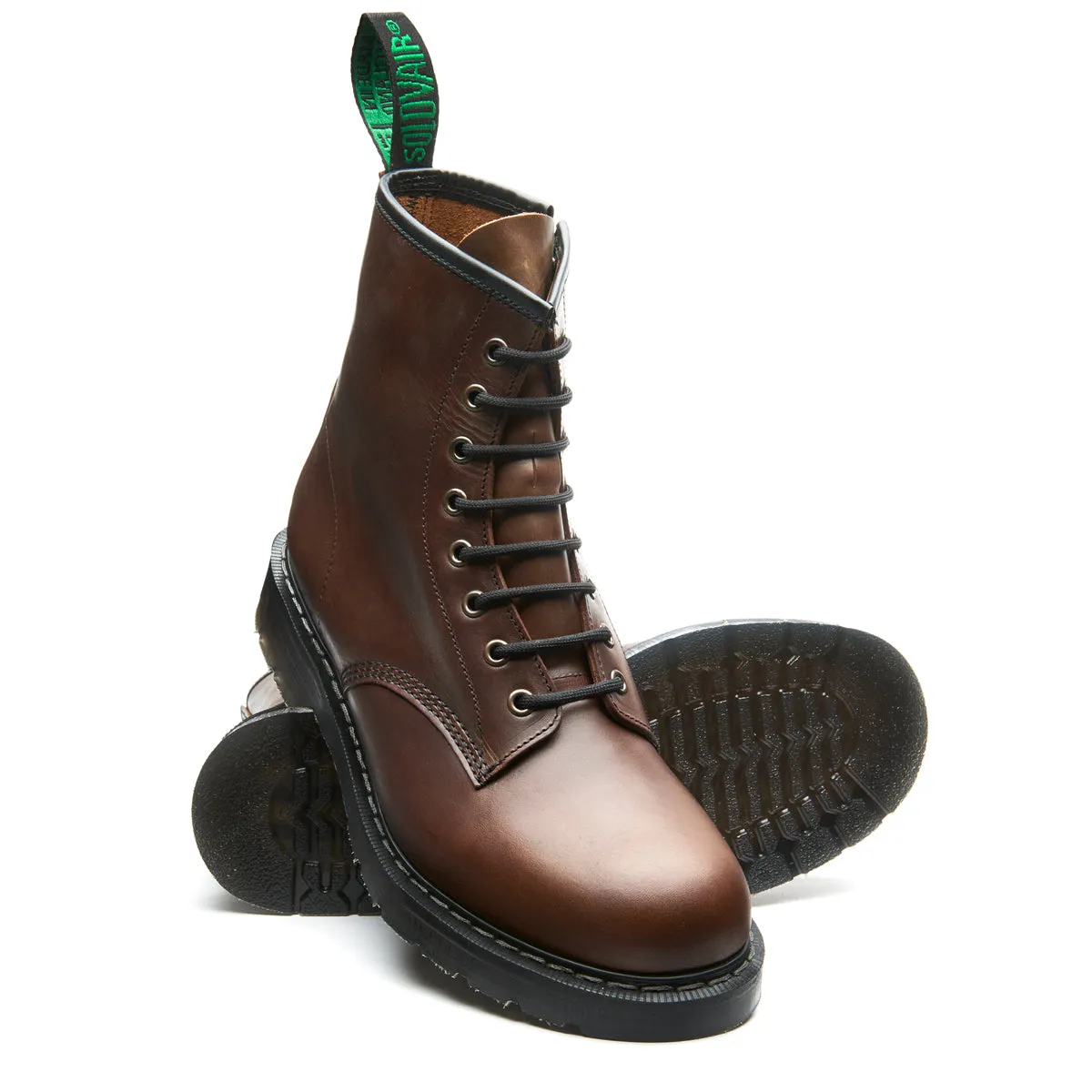 Gaucho Crazy Horse 8 Eye Zip Derby Boot