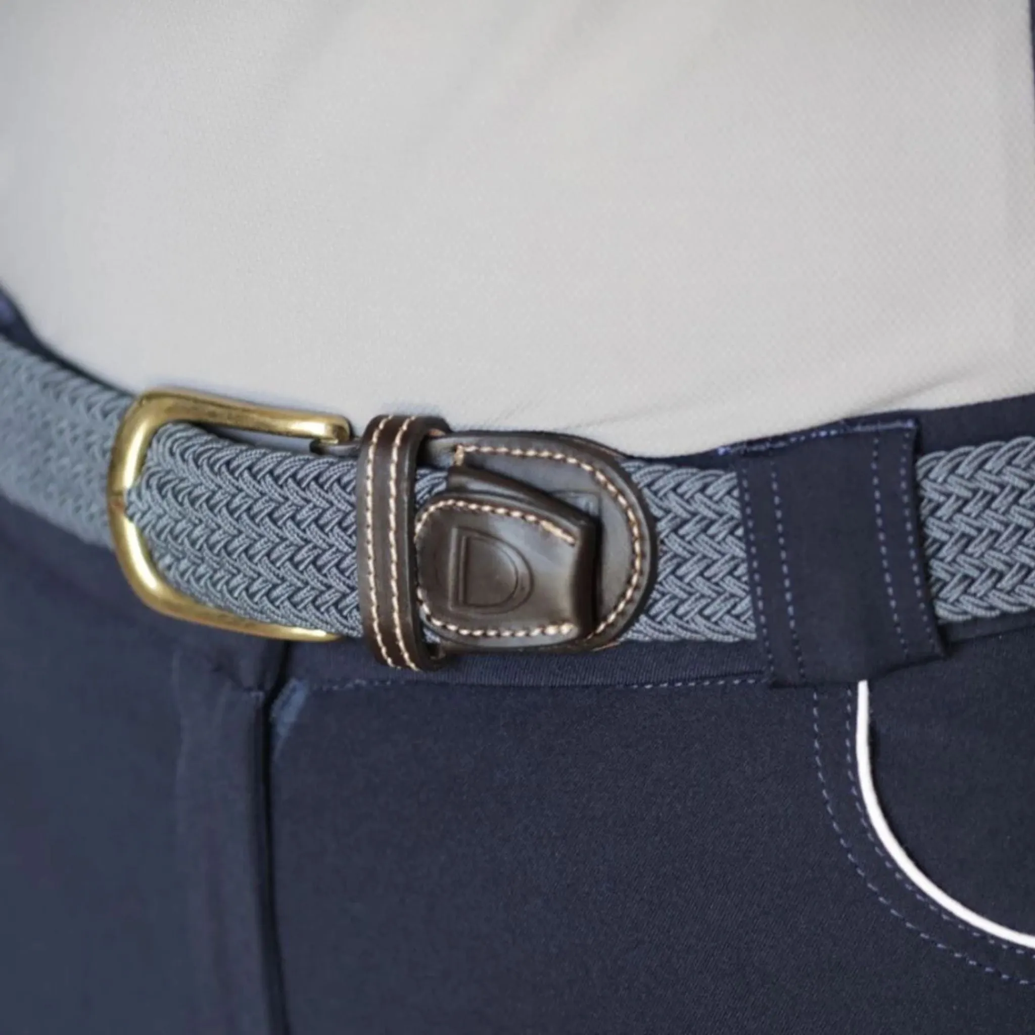 Huntington Braided Equestrian Belt