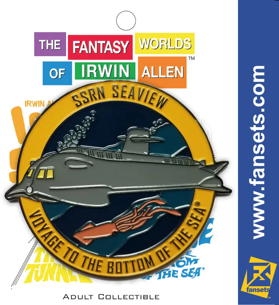 Irwin Allen's Voyage to the Bottom of the Sea SSRN SEAVIEW™ FanSets MicroFleet™ Pin