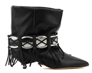 ISABEL MARANT EBBI GAUCHO BOOT BLACK