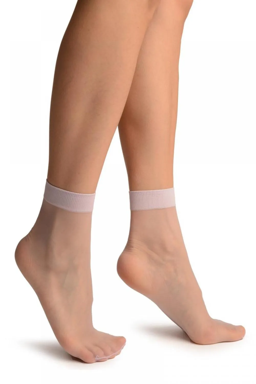 Light Lilac Summer Ankle High Socks