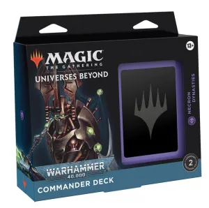 Magic: The Gathering - Universes Beyond: Warhammer 40,000 Commander Deck-Necron Dynasties