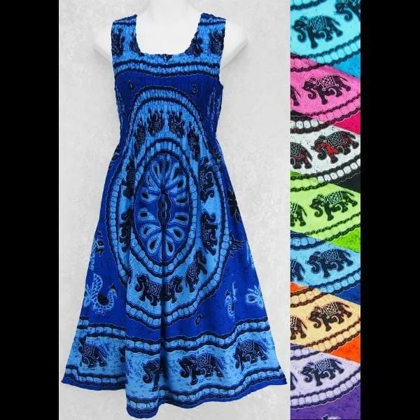 Mandala Tank Sarong Dress