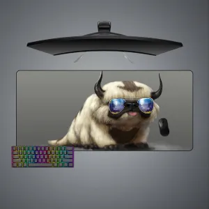 Nysekai "Appa Sunglasses Design M-XXL Size Gaming Mouse Pad'' Computer Desk Mat