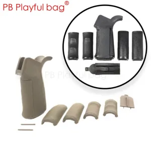 PB Playful bag Outdoor competitive CS equipment Club parts M4 AR15 HK416 tactical combination grip nylon gel ball gun LD56