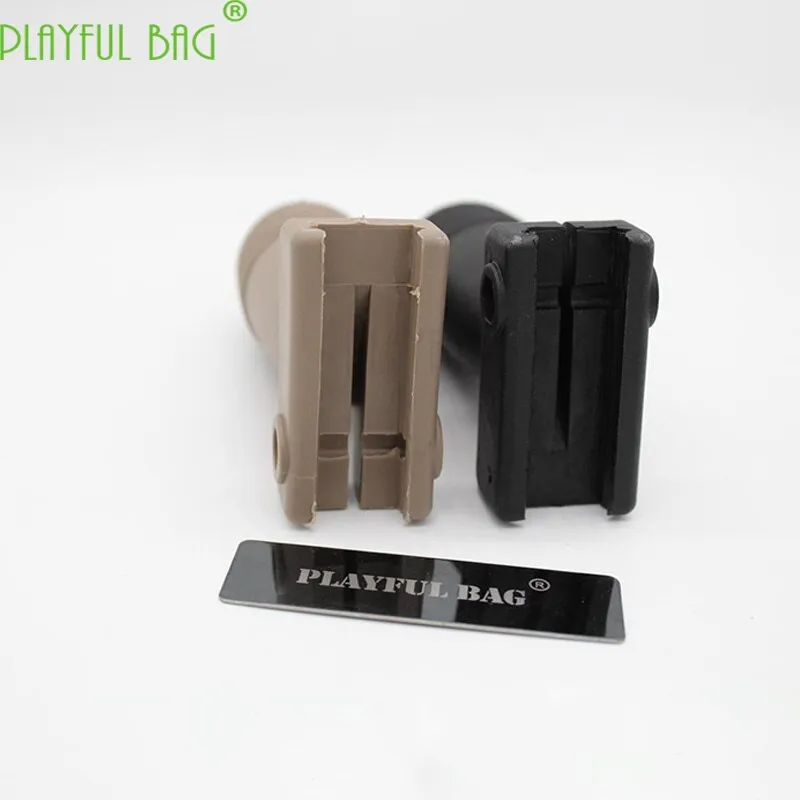 Playful bag competitive CS DIY tactics accessories TDI nylon round grip 20-21mm guide blaster grip handle gift gel ball gun LD29