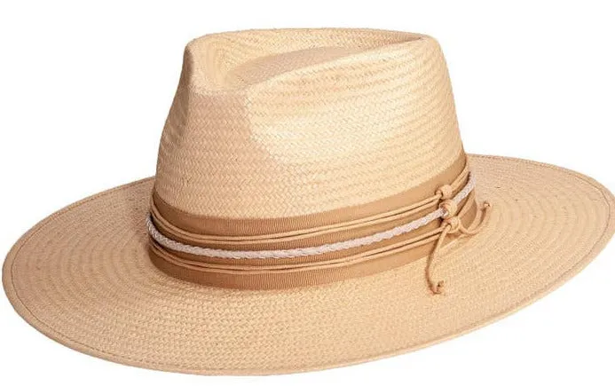 Raze | Wide Brim Straw Fedora