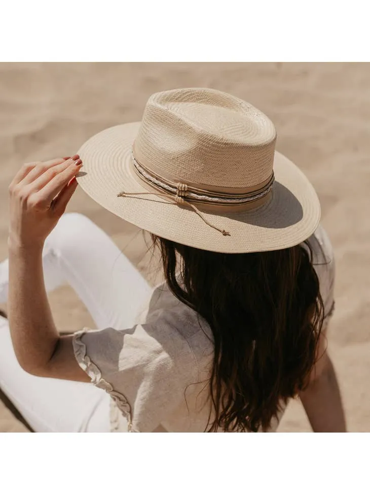 Raze | Wide Brim Straw Fedora