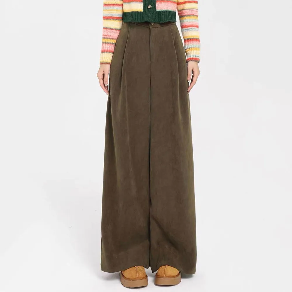 Secret Crush Wide Leg Cord Pants