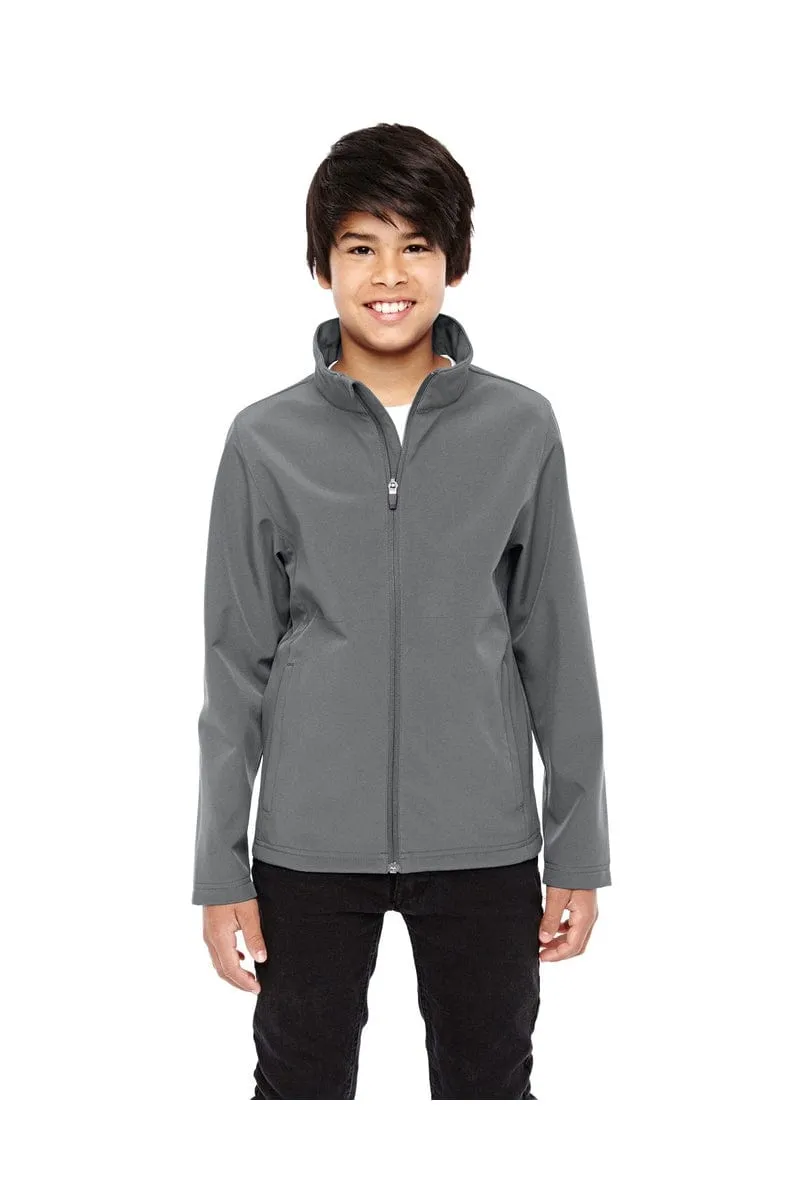 Team 365 TT80Y: Youth Leader Soft Shell Jacket