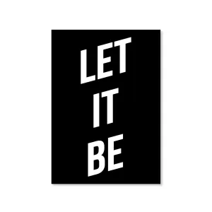 The Beatles Poster - Let It Be