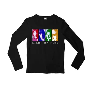 The Doors Full Sleeves T shirt - Light My Fire Pop Art