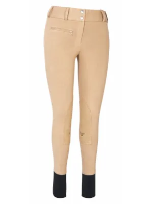 TuffRider Ladies Cotton Lowrise Wide Waistband Breeches (Long)