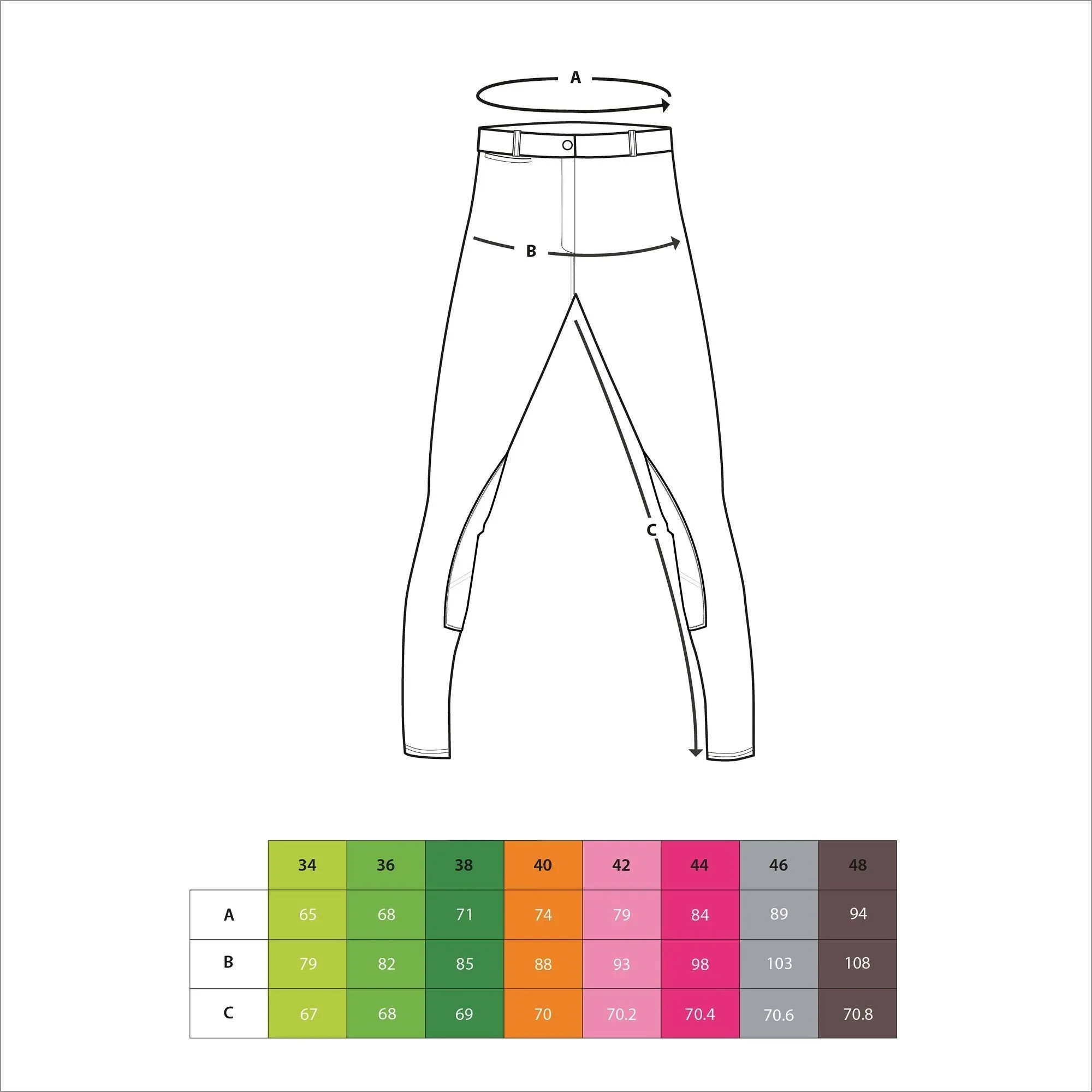 Women's Light Mesh Riding Training Jodhpurs