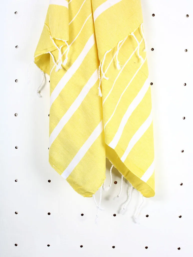 Yellow Ibiza Turkish Towel